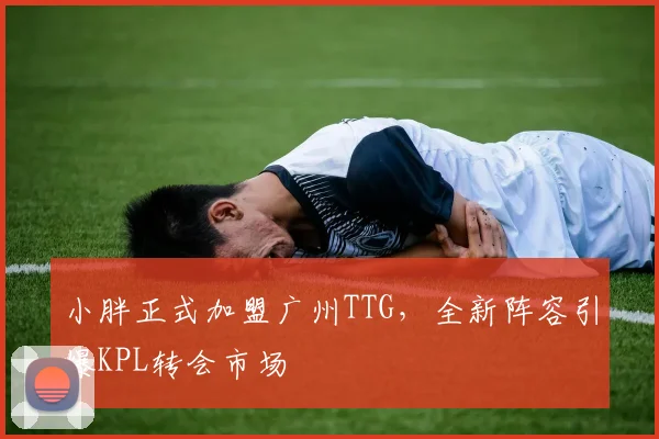 小胖正式加盟广州TTG，全新阵容引爆KPL转会市场